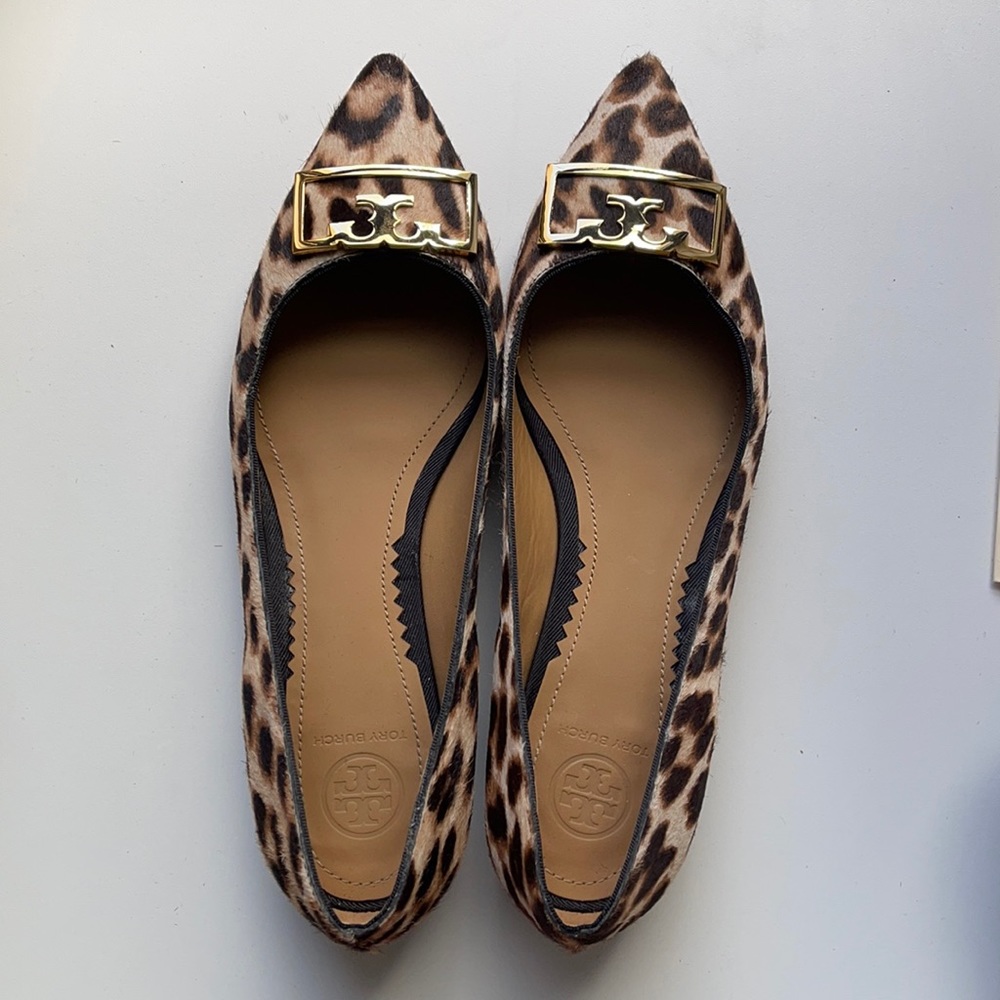 Tory Burch Leopard Ballet shoe